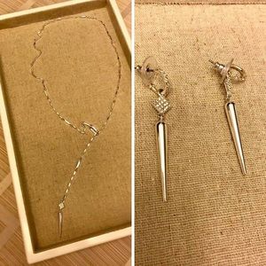 Stella & dot Bianca Earrings and Tassle Necklace!